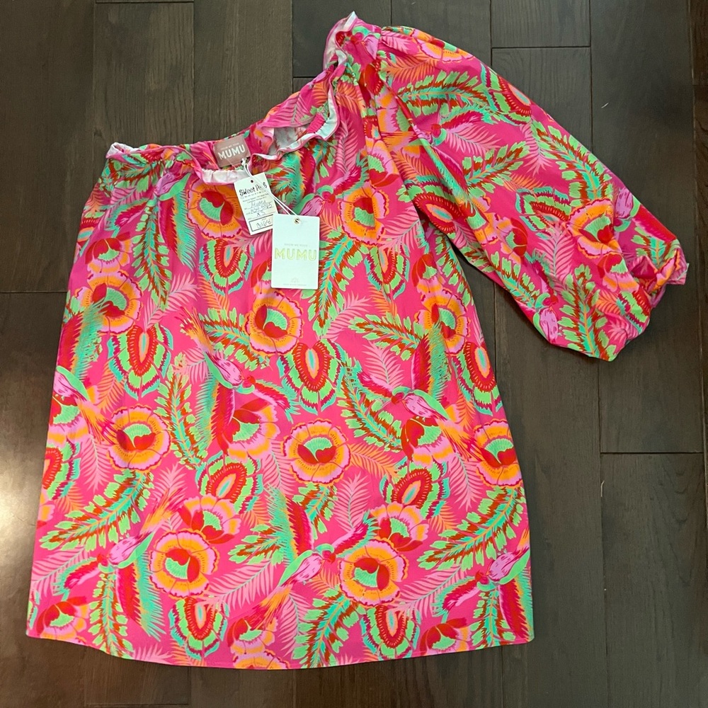 Show Me Your MuMu Pink Floral Dress